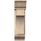 Ekena Millwork Westlake Traditional Rough Sawn Bracket w/ Offset Brace, Douglas Fir, 8"W x 22"D x 30"H BKT0806X22X30WTL01RDF - alternate 4